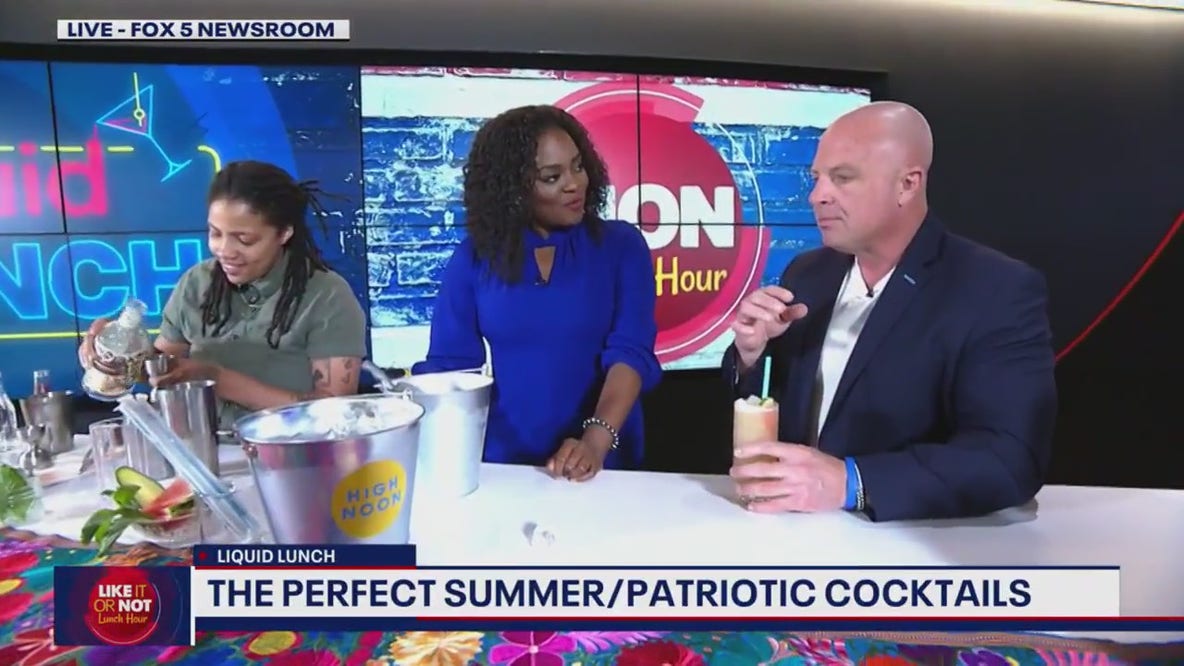 The Perfect Summer & Patriotic Cocktails